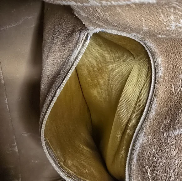 GUCCI GG Plus Canvas Boston Bag PVC Leather Beige - Picture 15 of 16